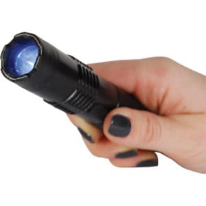 Bashlite stun flashlight in hand