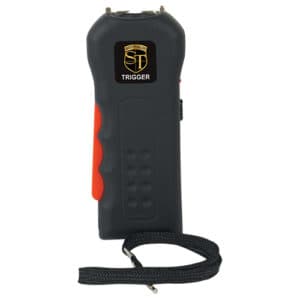 Black Trigger stun gun with disable pin pulled