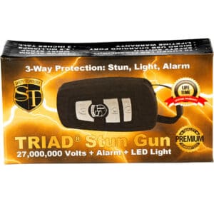 triad stun gun in box